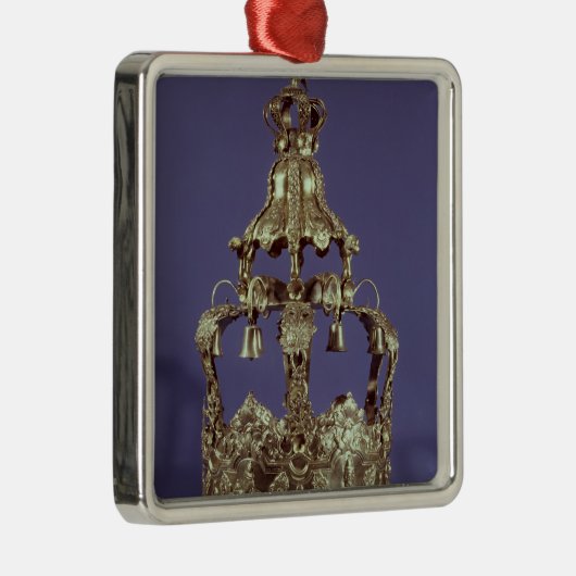 Torah Krone Silbernes Ornament (Rechts)