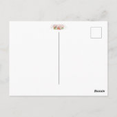 Torah Parshiot Parshas Weekly Readings in Hebräisc Postkarte (Rückseite)