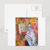 Torah Reading Postkarte (Vorne/Hinten)