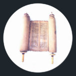 TORAH RUNDER AUFKLEBER<br><div class="desc">WELTFRIEDEN</div>