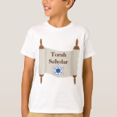Torah Scholar Scroll Theme T - Shirt (Vorderseite)