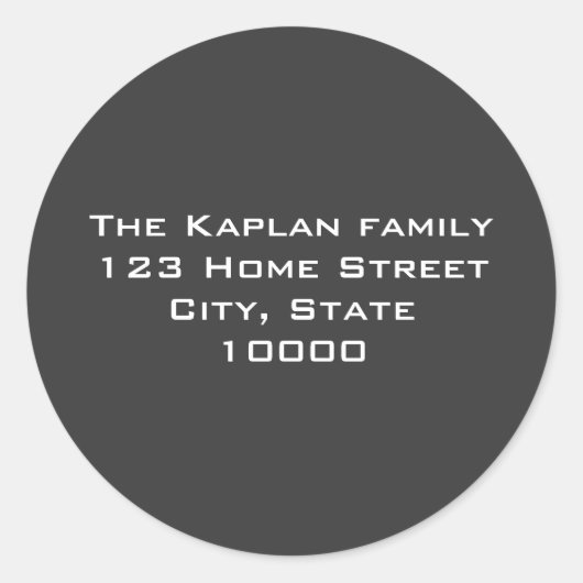 Torah Scroll 1,5" Bar Mitzvah Umschlag Aufkleber (Vorderseite)