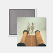 Torah Scroll mit Silver Crown Finalspiel Magnet (Vorderseite/Rückseite)