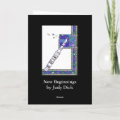 Torah Zeiger-Bar Mitzvah Karte (Rückseite)