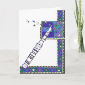 Torah Zeiger-Bar Mitzvah Karte (Vorderseite)