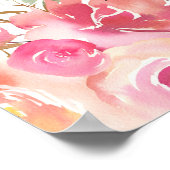 Torah Zitat für den jüdischen Urlaub in Sukkot Poster (Ecke)