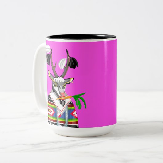 Torba cu capra olteneasca zweifarbige tasse (Vorderseite Links)