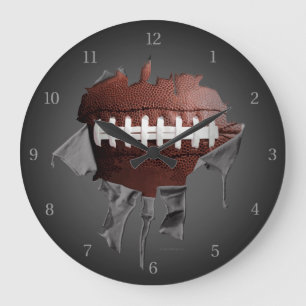 Torball-Dunkle Wall-Uhr Große Wanduhr