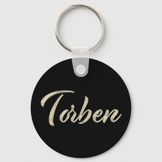 Torben Button Name Schlüsselanhänger (Vorderseite)