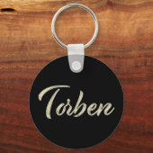 Torben Button Name Schlüsselanhänger (Vorderseite)
