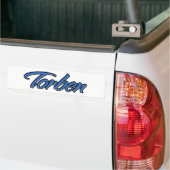 Torben Name blue Aufkleber Sticker Autoaufkleber (Auf Lkw)