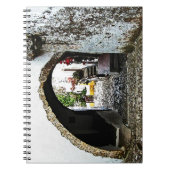 Torbogen in Obidos Portugal Notizblock (Vorderseite)