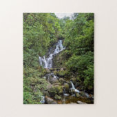 Torc-Wasserfall in Kerry, Irland (Ring of Kerry) Puzzle (Vertikal)