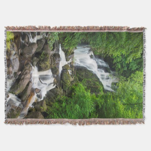 Torc-Wasserfall Szene, Irland Decke (Vorderseite)