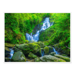 Torc Wasserfall-Wandkunst   Killarney Park Irland  Fotodruck