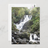 Torc Waterfall, Killarney. Irland Postkarte (Vorne/Hinten)