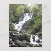 Torc Waterfall, Killarney. Irland Postkarte (Vorderseite)