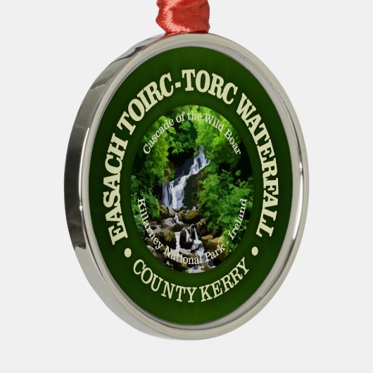 Torc Waterfall (rd) Ornament Aus Metall (Rechts)