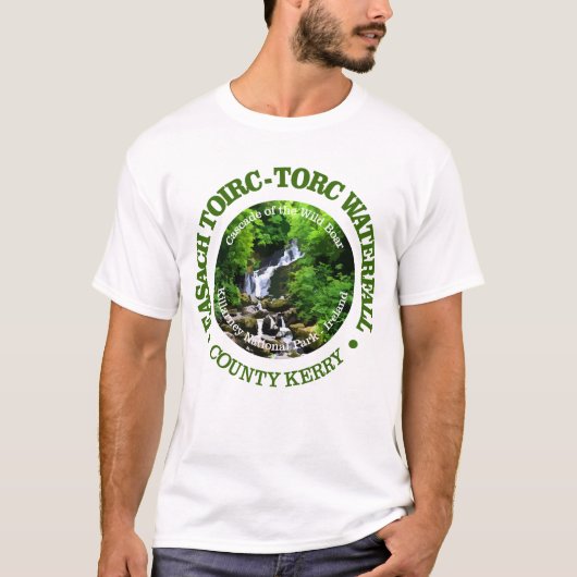Torc Waterfall (rd) T-Shirt (Vorderseite)