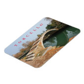 Torcello Devil's Bridge View Kühlschrankmagnet Magnet (Linke Seite)