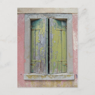 Torcello Shutters Postkarte