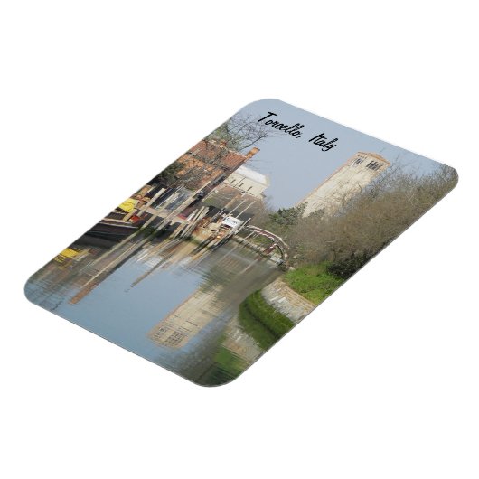 Torcello Tower Premium Flexi Magnet (Linke Seite)