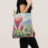 Torch Cactus Blume & Quote Tasche (Von Nahem)
