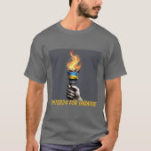 Torch der Ukraine 24 Resilienz-T - Shirt (Vorderseite)