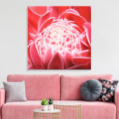 Torch Ginger Pflanze Blume Leinwanddruck (Insitu (Wohnzimmer))
