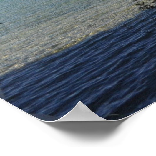 Torch Lake, MI Inspiration Poster (Ecke)