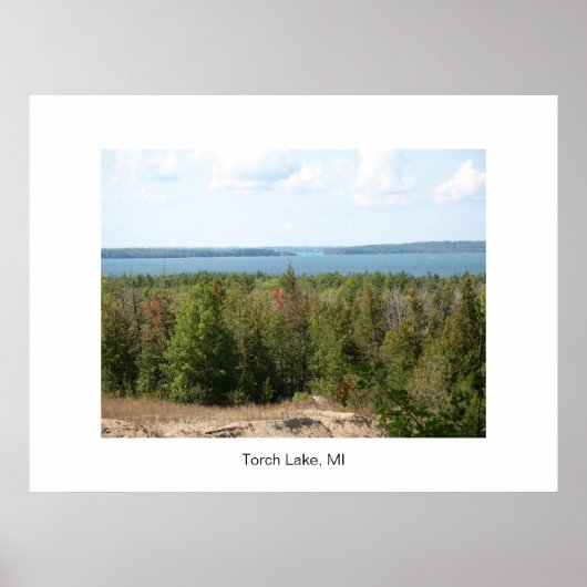 Torch Lake, Michigan Poster (Vorne)