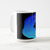 Torch Schwanz Radio Show Design #2 auf einer Kaffe Kaffeetasse (Vorderseite Links)