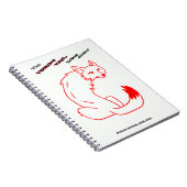 Torch Schwanz Radio Show Poster auf einem handlich Notizblock (Rechte Seite)