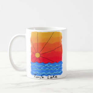 Torch See-Sonnenaufgang Kaffeetasse