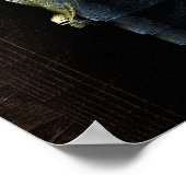 Torch Stone Tower Fraktal Kunst, Dichtung und Musi Poster (Ecke)