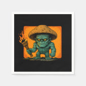 Torch & Temper – Mushroom Beast Design Serviette (Vorderseite)