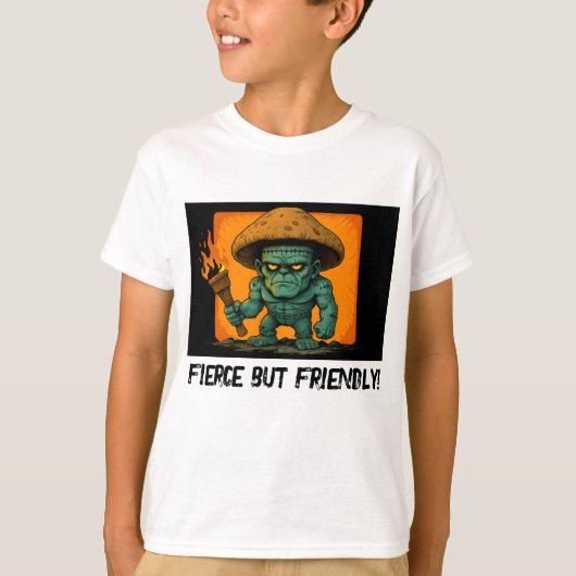 Torch & Temper – Mushroom Beast Design T-Shirt (Vorderseite)
