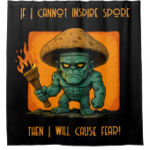 Torch & Temper-Pilz-Bestie Duschvorhang (Vorderseite)