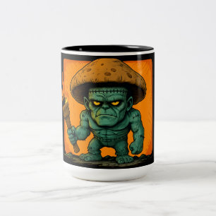 Torch & Temper-Pilz-Bestie Zweifarbige Tasse