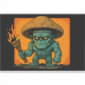 Torch & Temper – Pilz-Biest-Design Aufkleber (Vorderseite)
