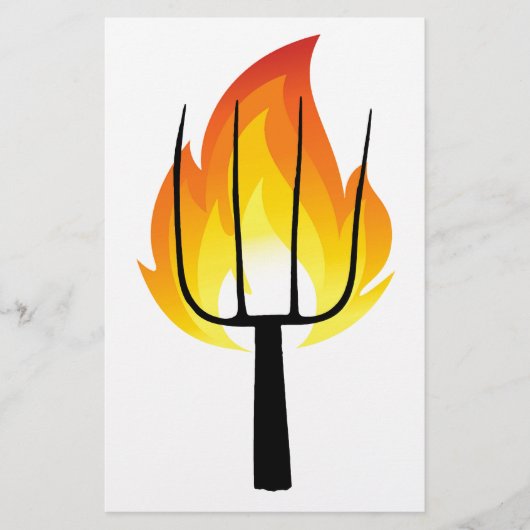 Torch und Pitchfork Briefpapier (Vorderseite)