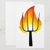 Torch und Pitchfork Briefpapier (Vorne/Hinten)