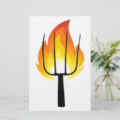 Torch und Pitchfork Briefpapier (Stehend Vorderseite)