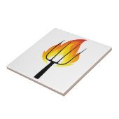 Torch und Pitchfork Fliese (Seite)