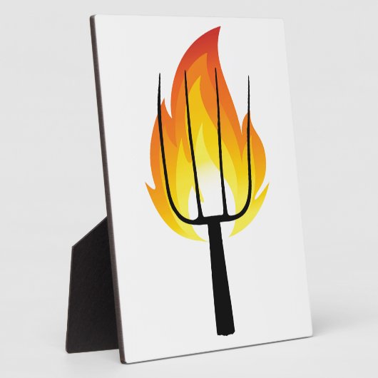 Torch und Pitchfork Fotoplatte (Seite)