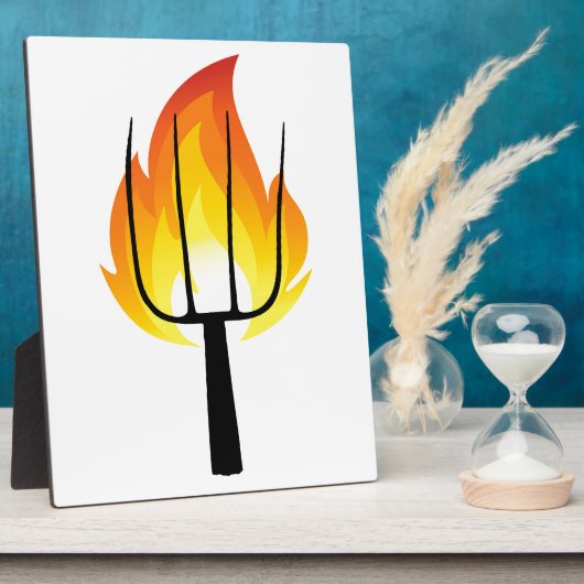 Torch und Pitchfork Fotoplatte (Seite)