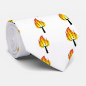 Torch und Pitchfork Krawatte (Gerollt)