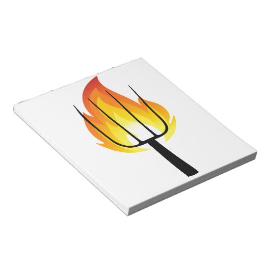 Torch und Pitchfork Notizblock (angewinkelt)