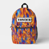 Torched by Kenneth Yoncich Bedruckter Rucksack (Vorderseite)