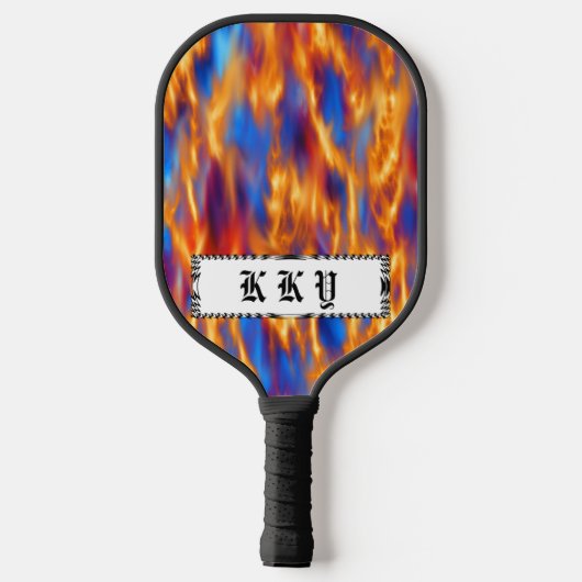 Torched by Kenneth Yoncich Pickleball Schläger (Rückseite)